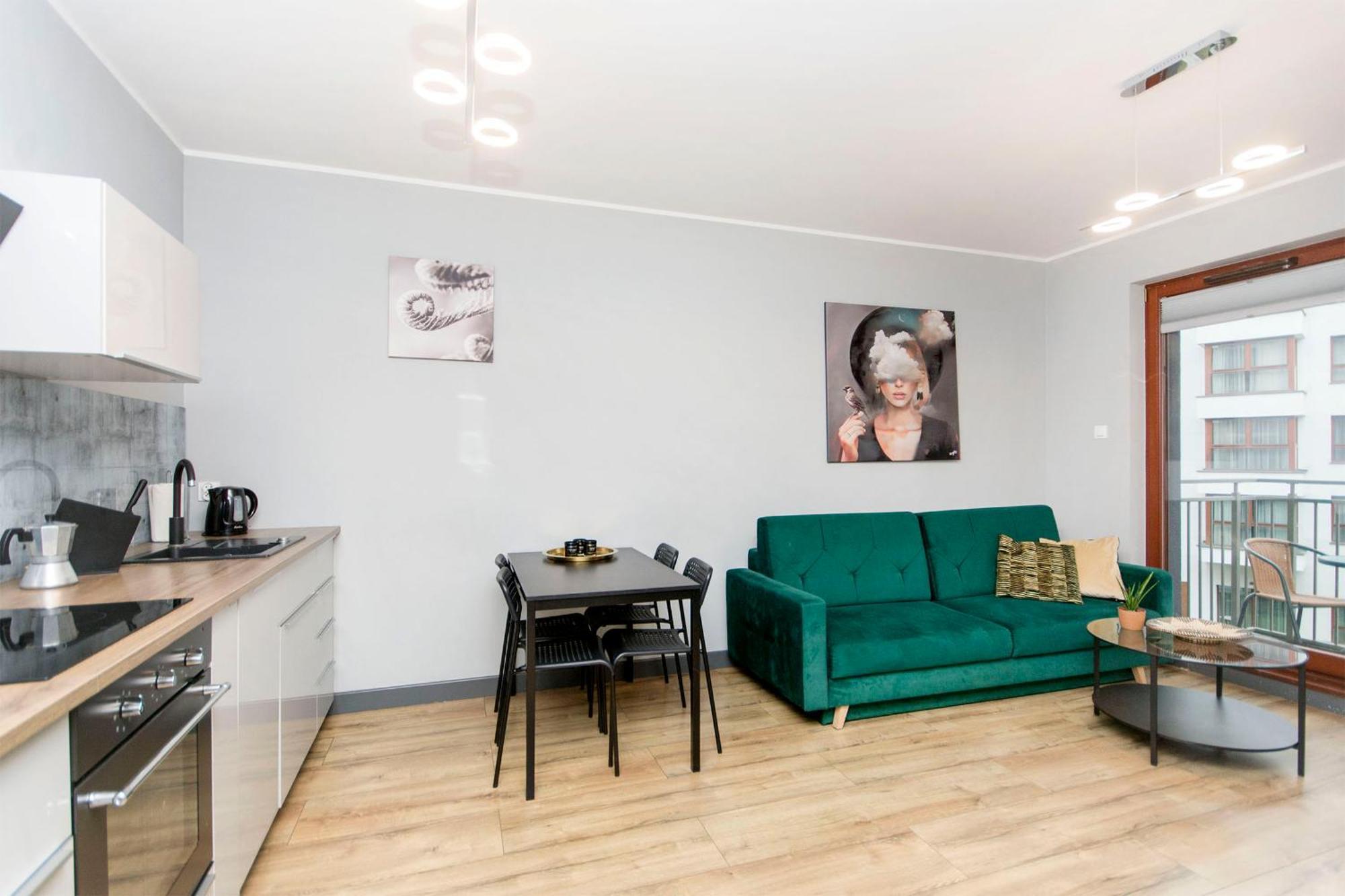 City Center Apartments Spa & Wellness Гданск Екстериор снимка